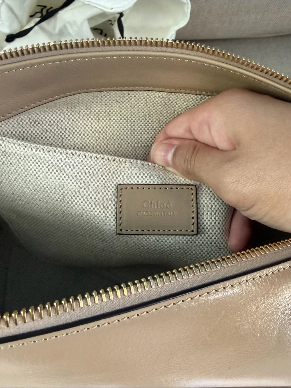 Chloe Camera Bag, Boyish Brown Calfskin